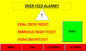 Boiler Feed Log Monitor