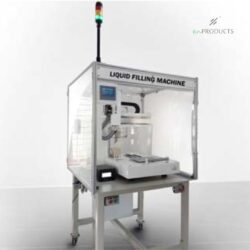 Robotic liquid filling machine